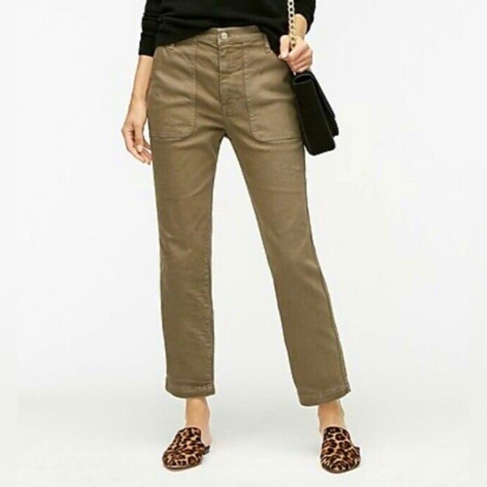 J Crew Straight Leg Crop Jean Size 29